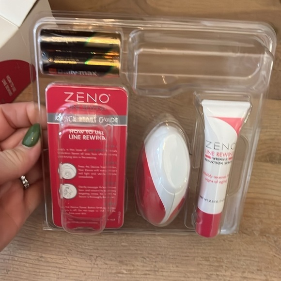 Zeno Line Rewind Wrinkle Reduction Kit Serum & Device New - Picture 8 of 8